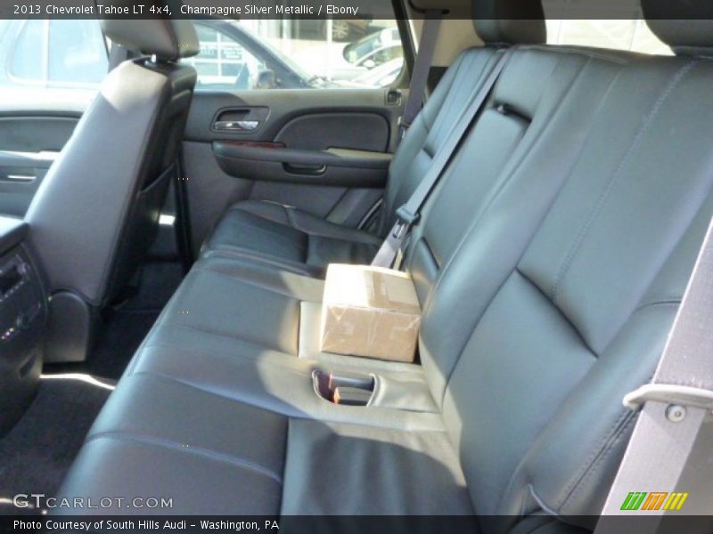 Champagne Silver Metallic / Ebony 2013 Chevrolet Tahoe LT 4x4