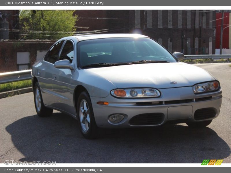 Sterling Metallic / Dark Gray 2001 Oldsmobile Aurora 3.5