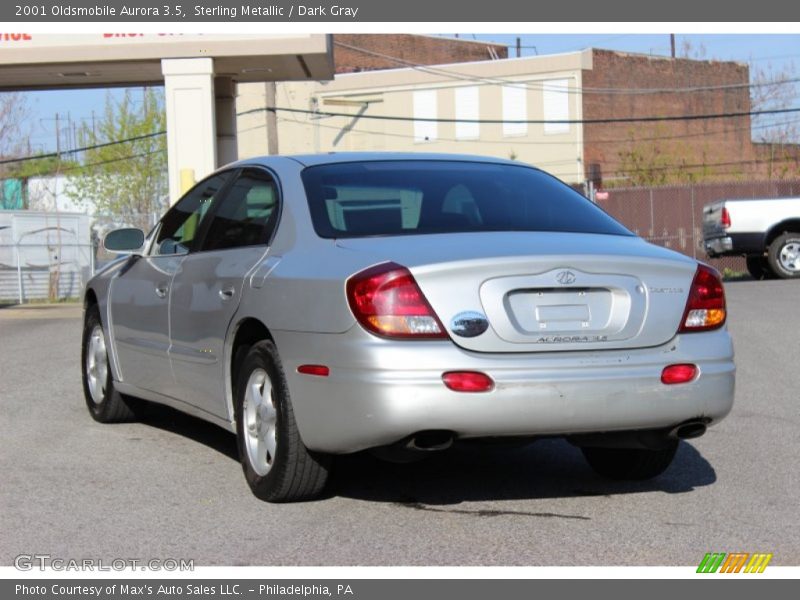 Sterling Metallic / Dark Gray 2001 Oldsmobile Aurora 3.5