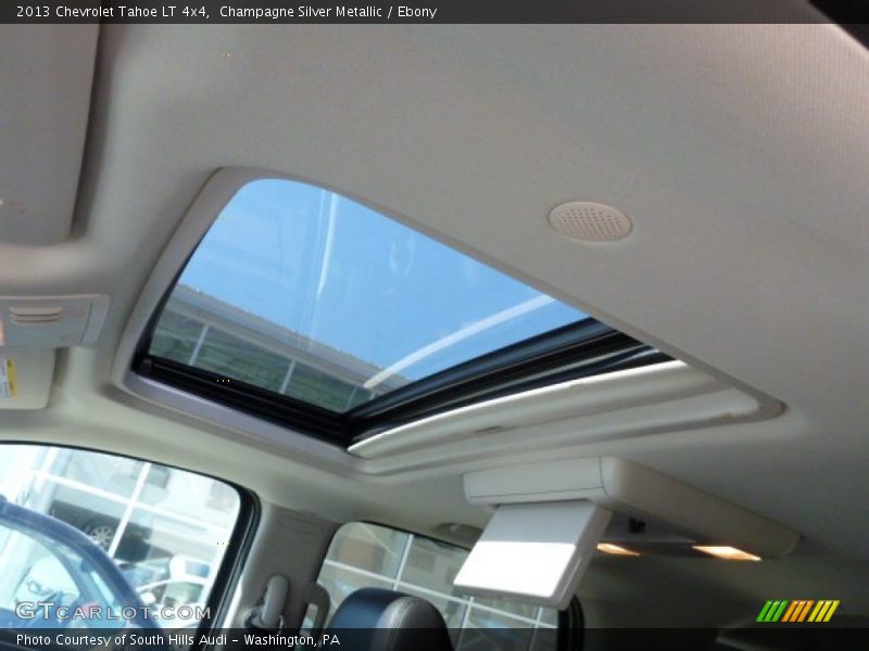 Champagne Silver Metallic / Ebony 2013 Chevrolet Tahoe LT 4x4