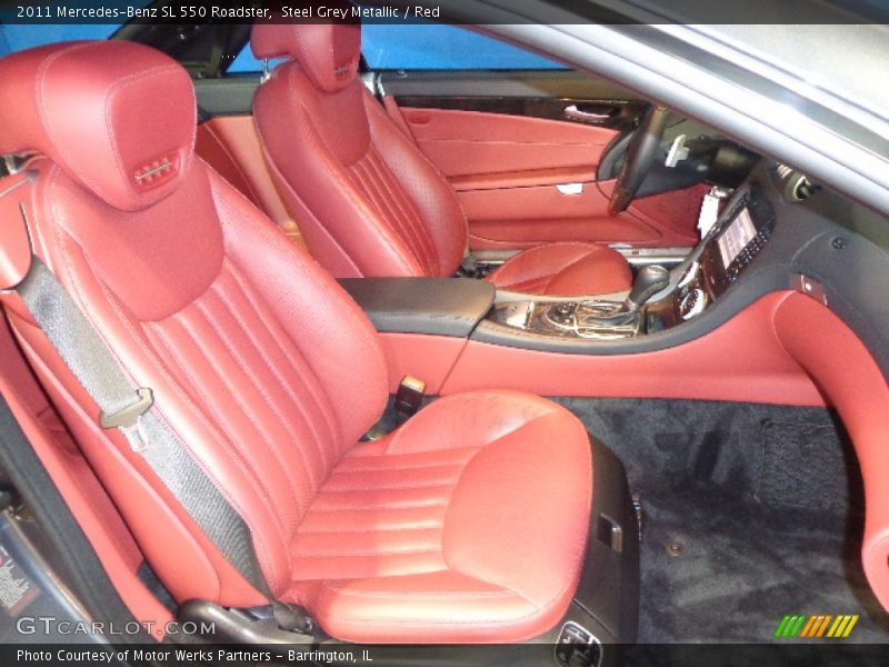  2011 SL 550 Roadster Red Interior