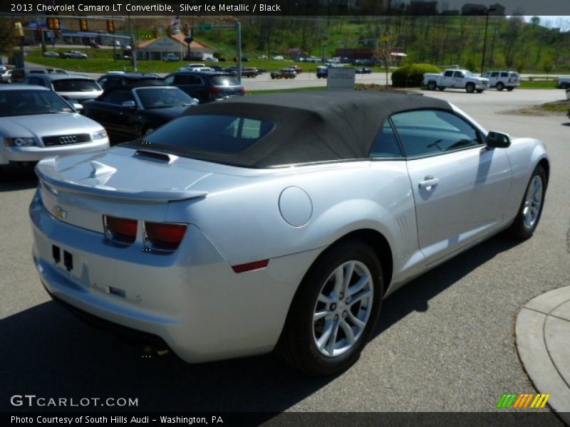 Silver Ice Metallic / Black 2013 Chevrolet Camaro LT Convertible