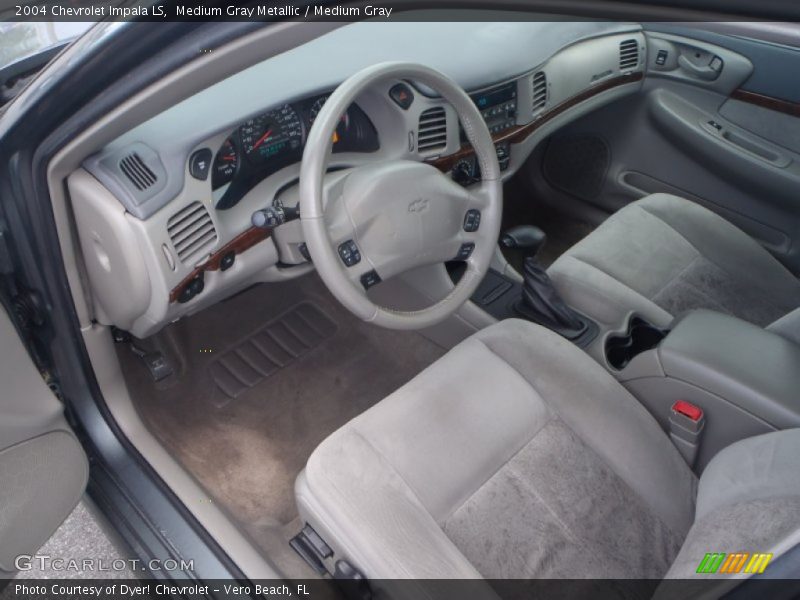 Medium Gray Metallic / Medium Gray 2004 Chevrolet Impala LS