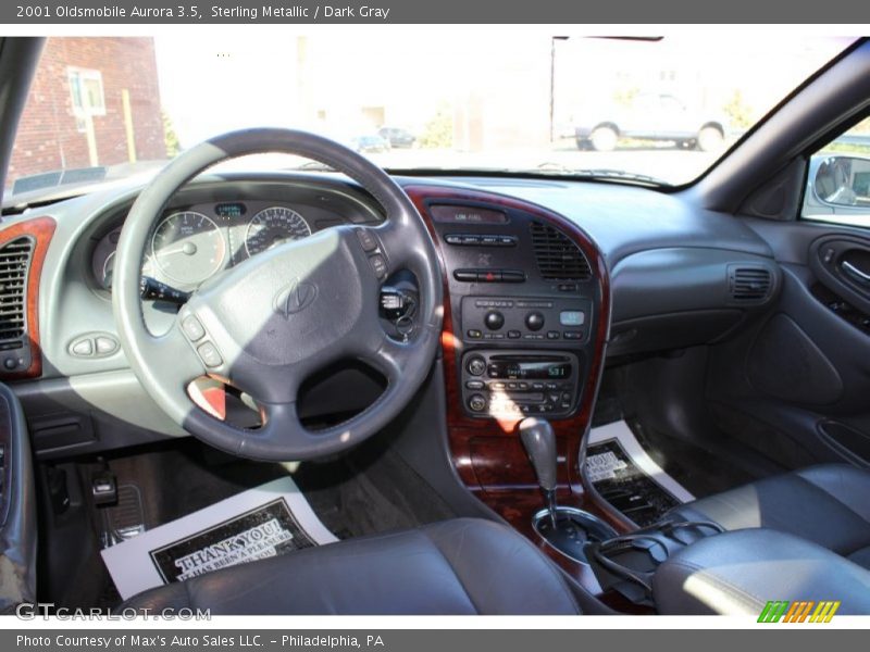 Sterling Metallic / Dark Gray 2001 Oldsmobile Aurora 3.5