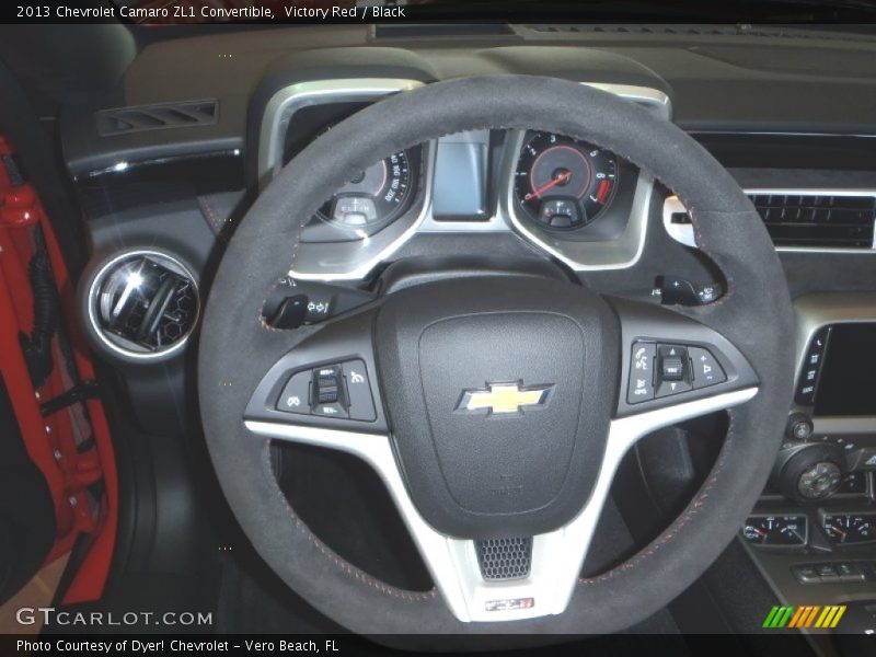 Victory Red / Black 2013 Chevrolet Camaro ZL1 Convertible