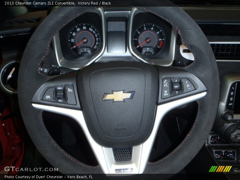 Victory Red / Black 2013 Chevrolet Camaro ZL1 Convertible