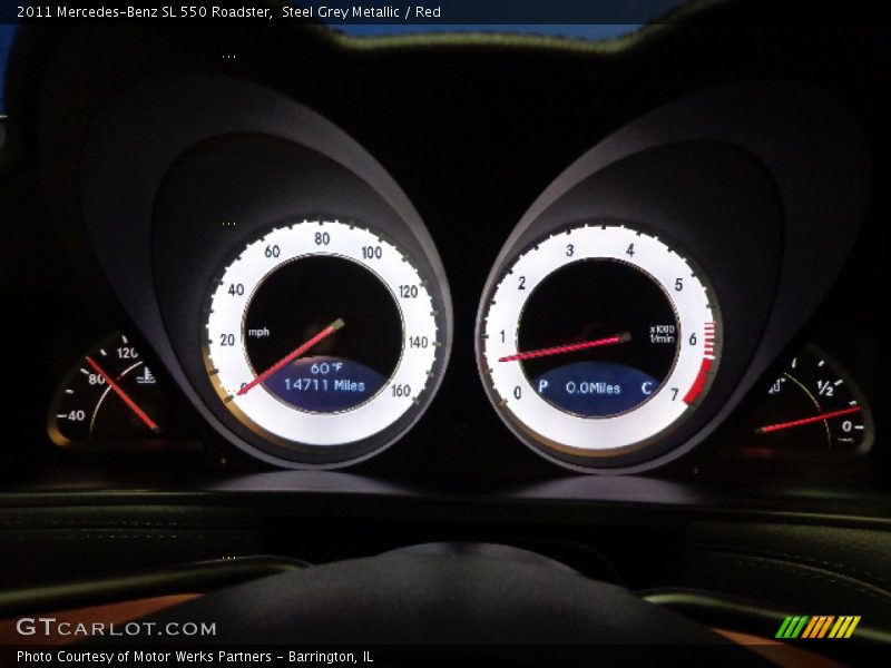  2011 SL 550 Roadster 550 Roadster Gauges