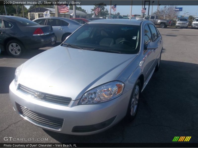 Silver Ice Metallic / Ebony 2009 Chevrolet Impala LT