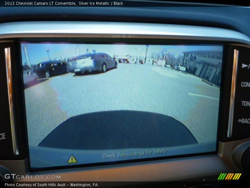 Silver Ice Metallic / Black 2013 Chevrolet Camaro LT Convertible