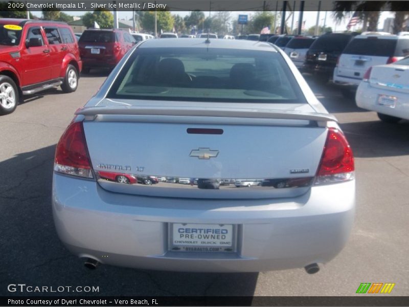 Silver Ice Metallic / Ebony 2009 Chevrolet Impala LT