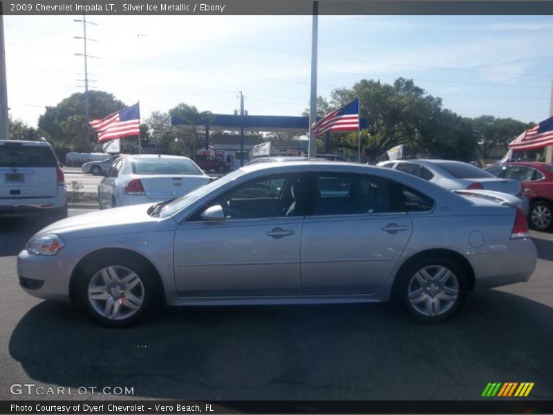 Silver Ice Metallic / Ebony 2009 Chevrolet Impala LT