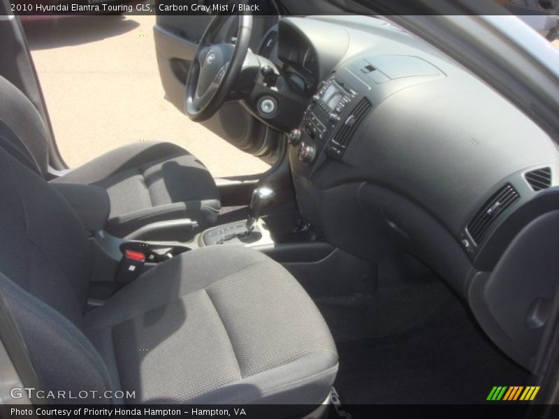 Carbon Gray Mist / Black 2010 Hyundai Elantra Touring GLS