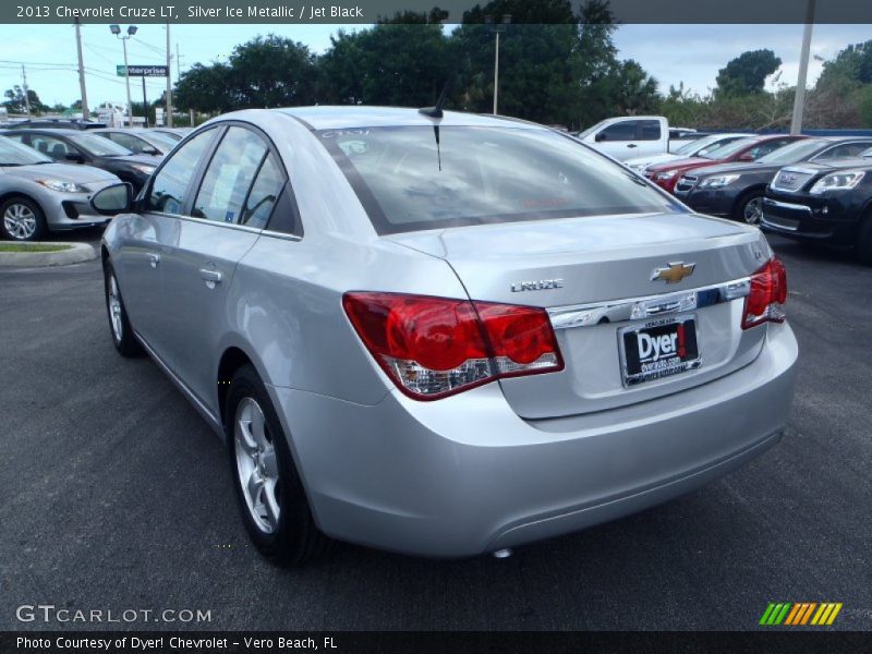 Silver Ice Metallic / Jet Black 2013 Chevrolet Cruze LT