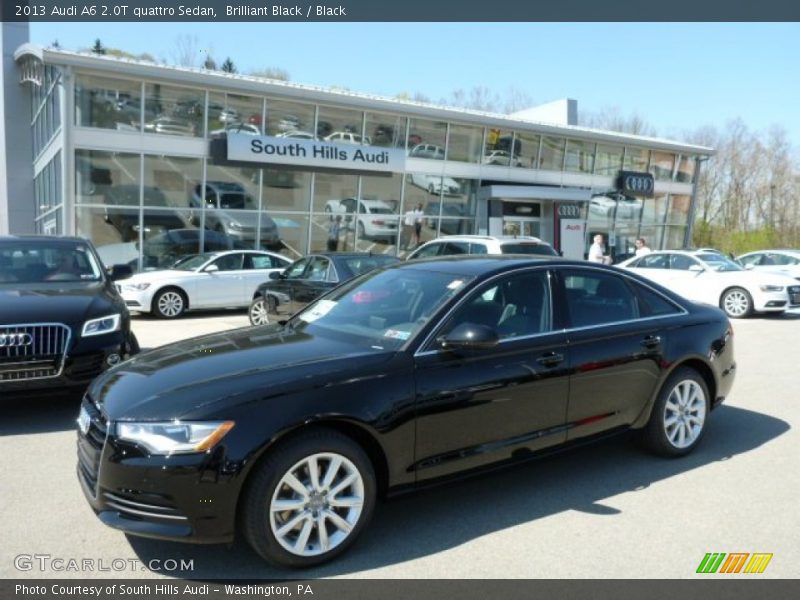 Brilliant Black / Black 2013 Audi A6 2.0T quattro Sedan