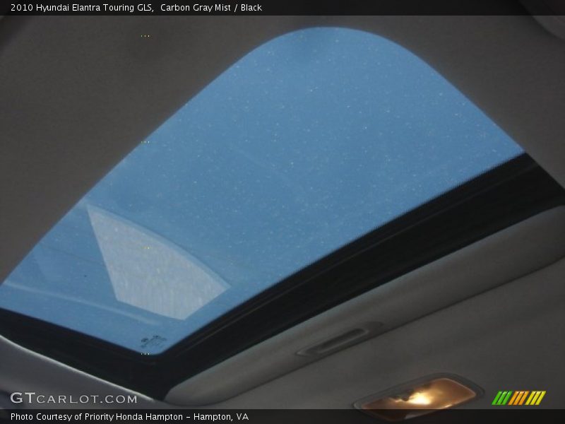 Carbon Gray Mist / Black 2010 Hyundai Elantra Touring GLS