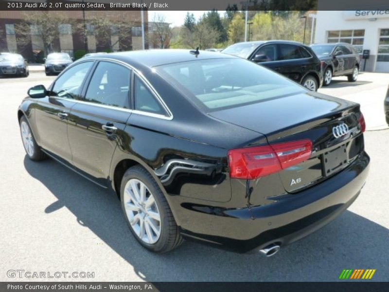 Brilliant Black / Black 2013 Audi A6 2.0T quattro Sedan