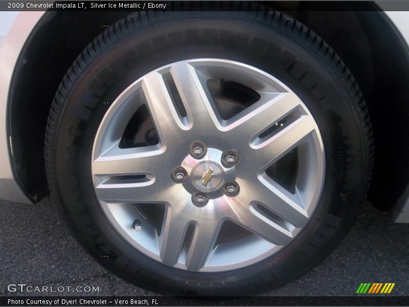 Silver Ice Metallic / Ebony 2009 Chevrolet Impala LT