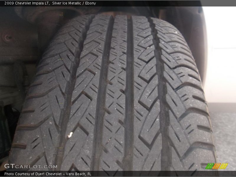 Silver Ice Metallic / Ebony 2009 Chevrolet Impala LT