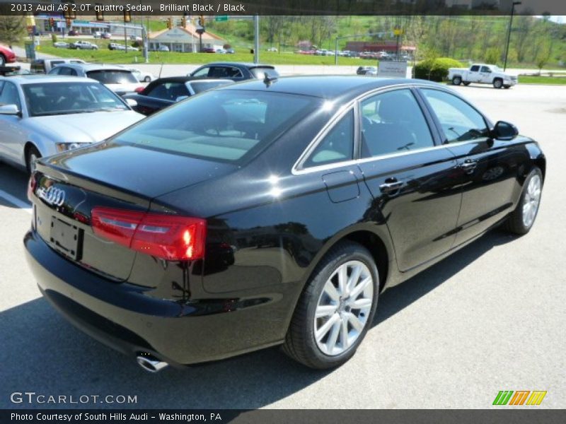Brilliant Black / Black 2013 Audi A6 2.0T quattro Sedan