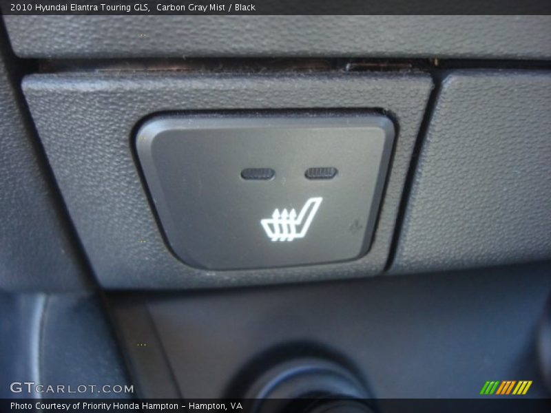 Carbon Gray Mist / Black 2010 Hyundai Elantra Touring GLS
