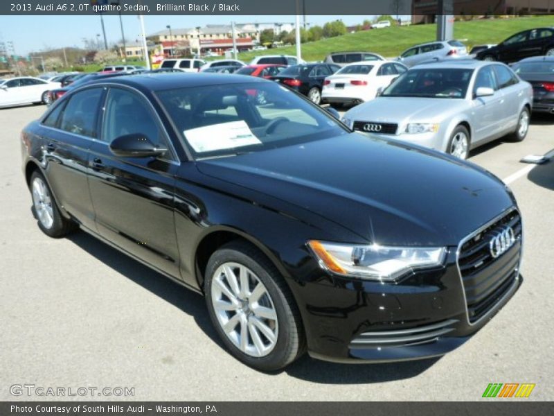 Brilliant Black / Black 2013 Audi A6 2.0T quattro Sedan