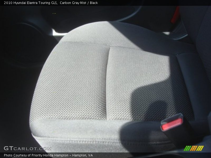 Carbon Gray Mist / Black 2010 Hyundai Elantra Touring GLS