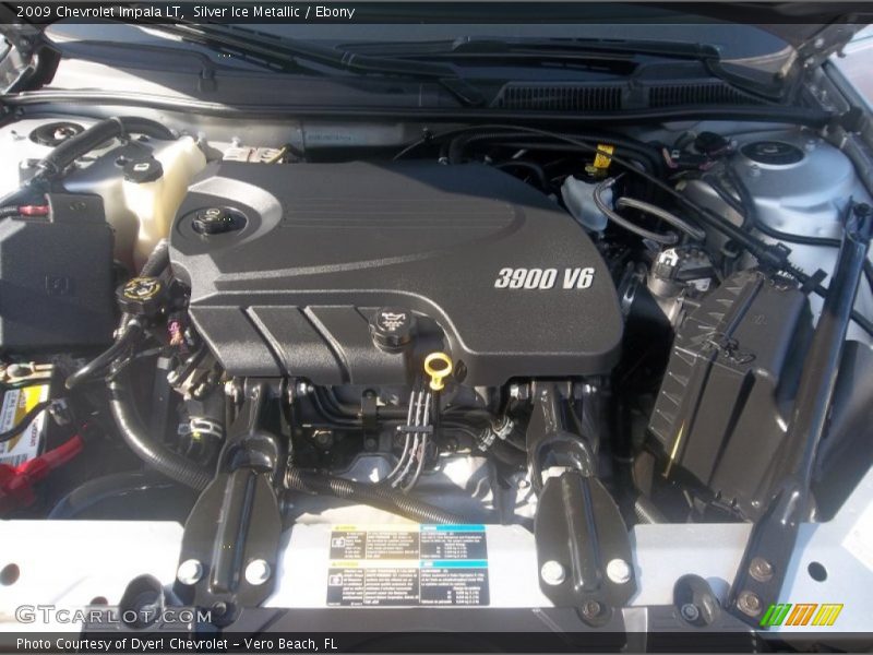 Silver Ice Metallic / Ebony 2009 Chevrolet Impala LT