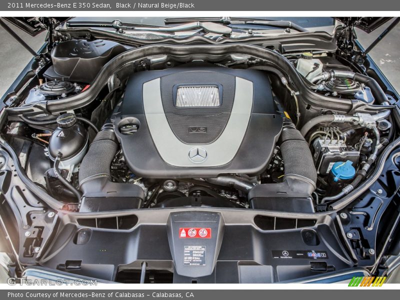 Black / Natural Beige/Black 2011 Mercedes-Benz E 350 Sedan