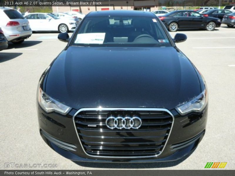Brilliant Black / Black 2013 Audi A6 2.0T quattro Sedan