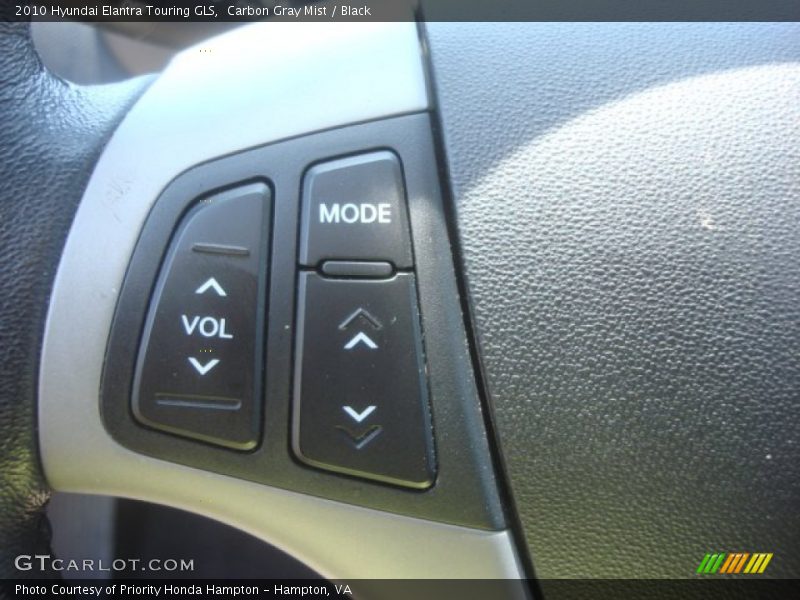 Carbon Gray Mist / Black 2010 Hyundai Elantra Touring GLS
