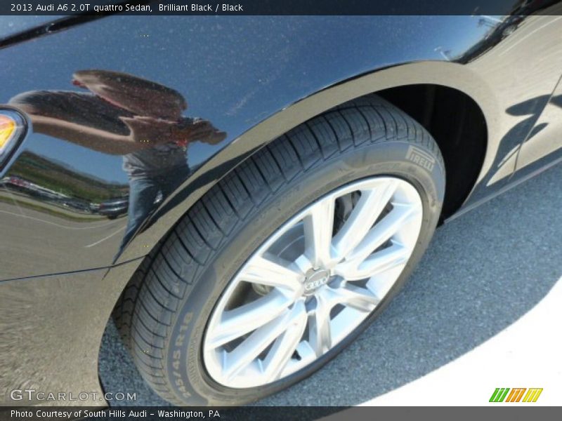 Brilliant Black / Black 2013 Audi A6 2.0T quattro Sedan