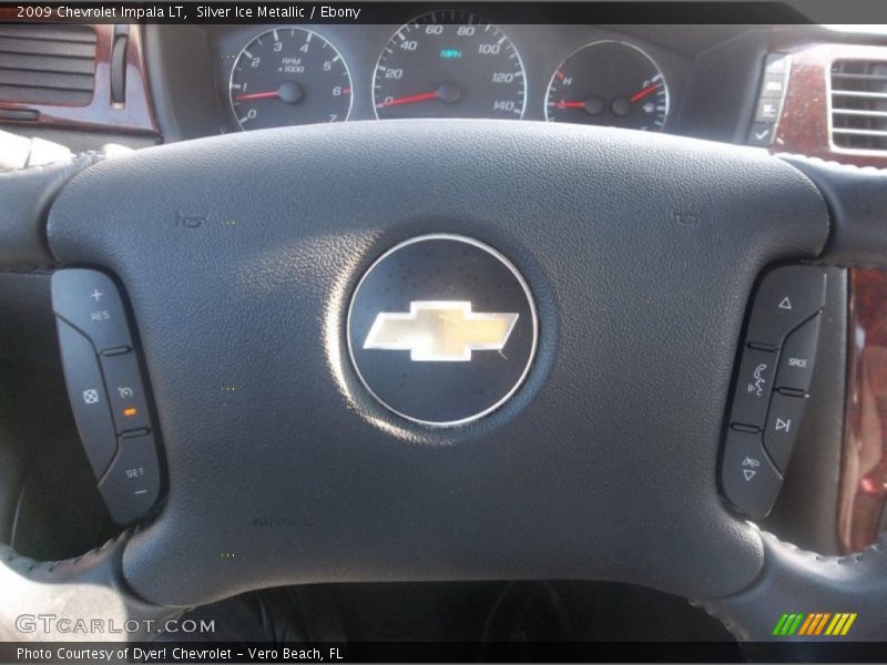 Silver Ice Metallic / Ebony 2009 Chevrolet Impala LT