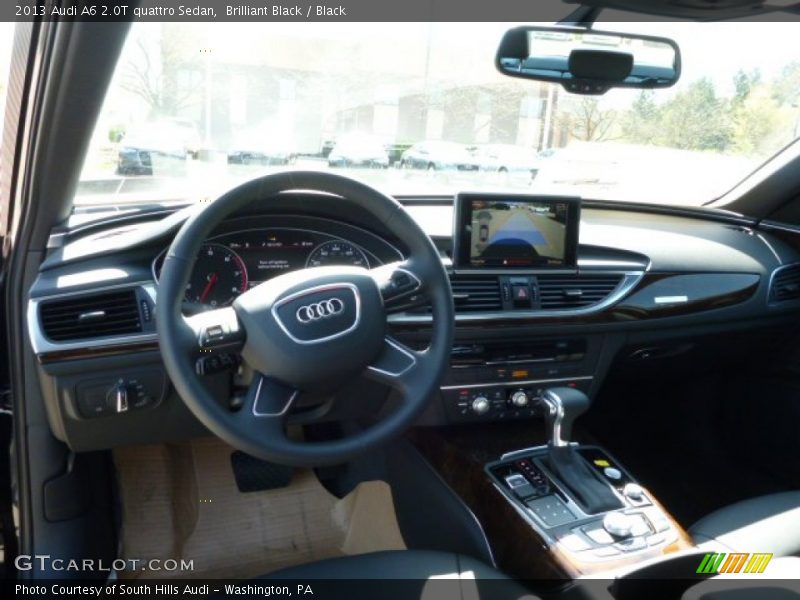 Brilliant Black / Black 2013 Audi A6 2.0T quattro Sedan