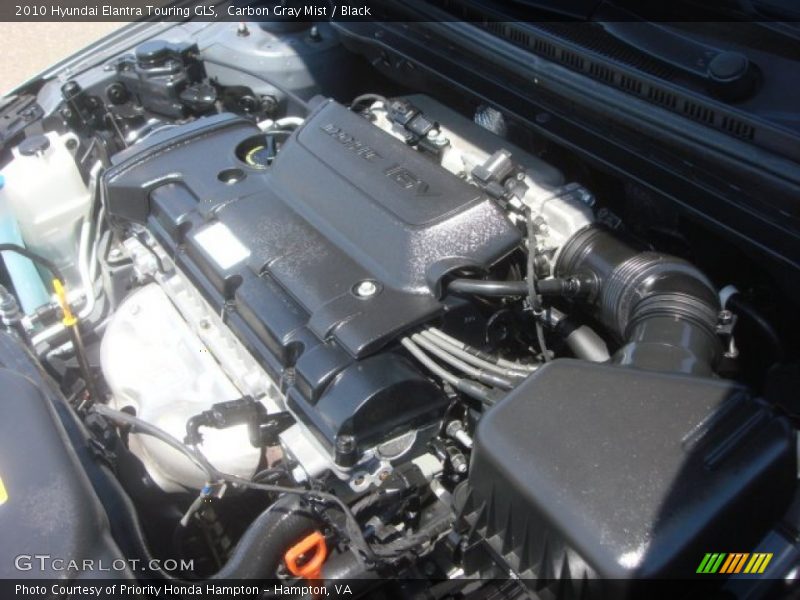 Carbon Gray Mist / Black 2010 Hyundai Elantra Touring GLS