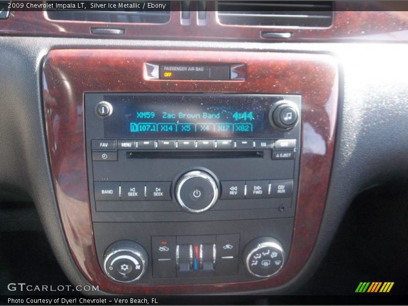 Silver Ice Metallic / Ebony 2009 Chevrolet Impala LT