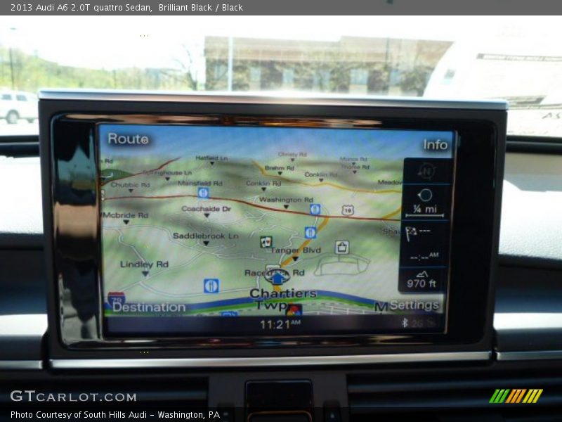 Brilliant Black / Black 2013 Audi A6 2.0T quattro Sedan