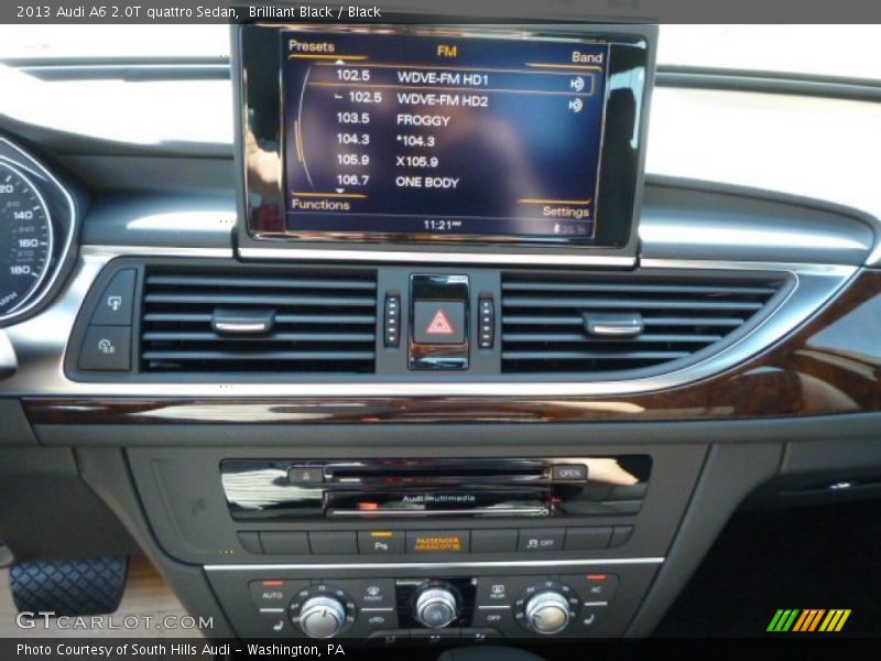 Brilliant Black / Black 2013 Audi A6 2.0T quattro Sedan