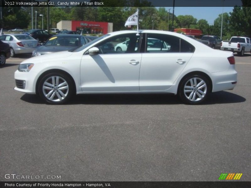 Candy White / Titan Black 2012 Volkswagen Jetta GLI