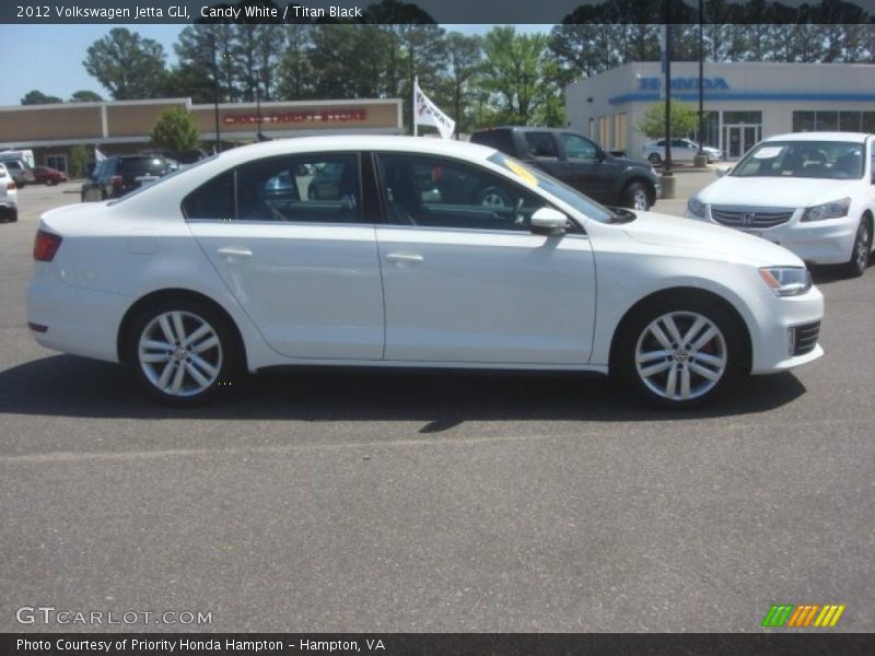 Candy White / Titan Black 2012 Volkswagen Jetta GLI