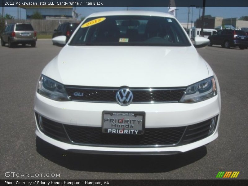 Candy White / Titan Black 2012 Volkswagen Jetta GLI