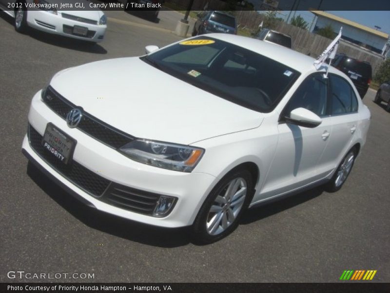 Candy White / Titan Black 2012 Volkswagen Jetta GLI