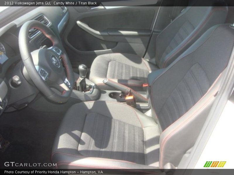 Candy White / Titan Black 2012 Volkswagen Jetta GLI