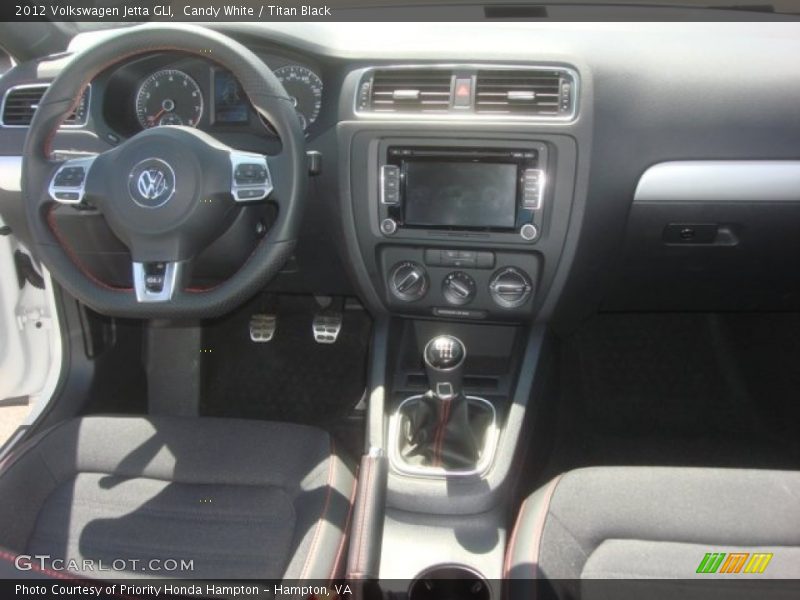 Candy White / Titan Black 2012 Volkswagen Jetta GLI