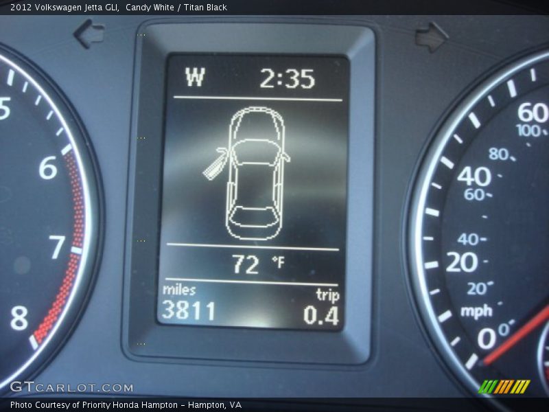 Candy White / Titan Black 2012 Volkswagen Jetta GLI