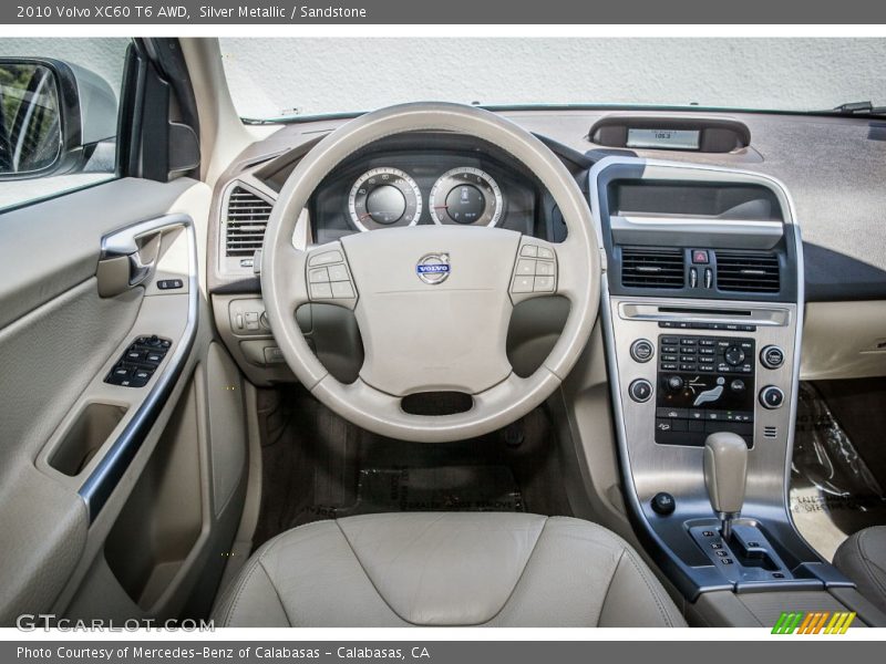 Silver Metallic / Sandstone 2010 Volvo XC60 T6 AWD