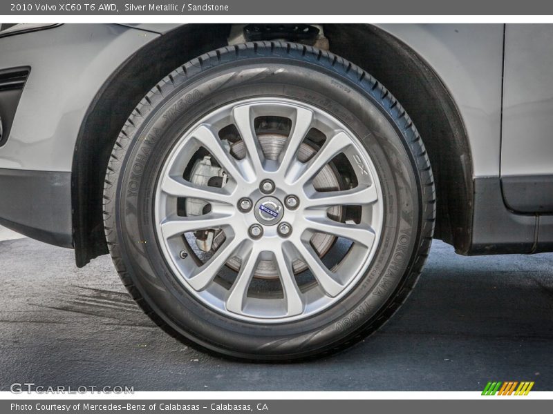 Silver Metallic / Sandstone 2010 Volvo XC60 T6 AWD