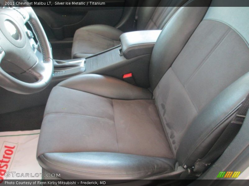 Silver Ice Metallic / Titanium 2011 Chevrolet Malibu LT