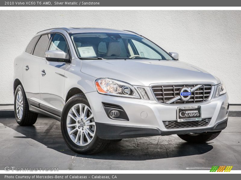 Silver Metallic / Sandstone 2010 Volvo XC60 T6 AWD
