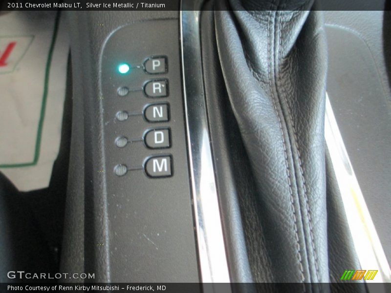 Silver Ice Metallic / Titanium 2011 Chevrolet Malibu LT