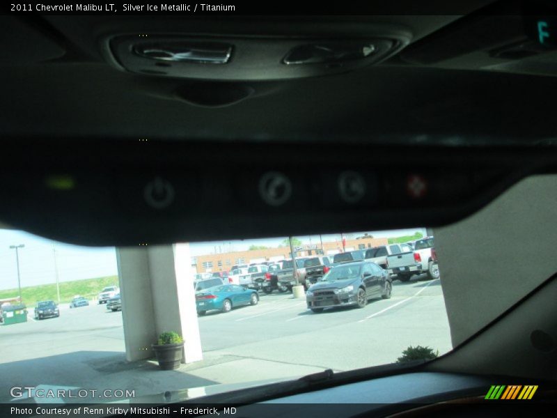Silver Ice Metallic / Titanium 2011 Chevrolet Malibu LT